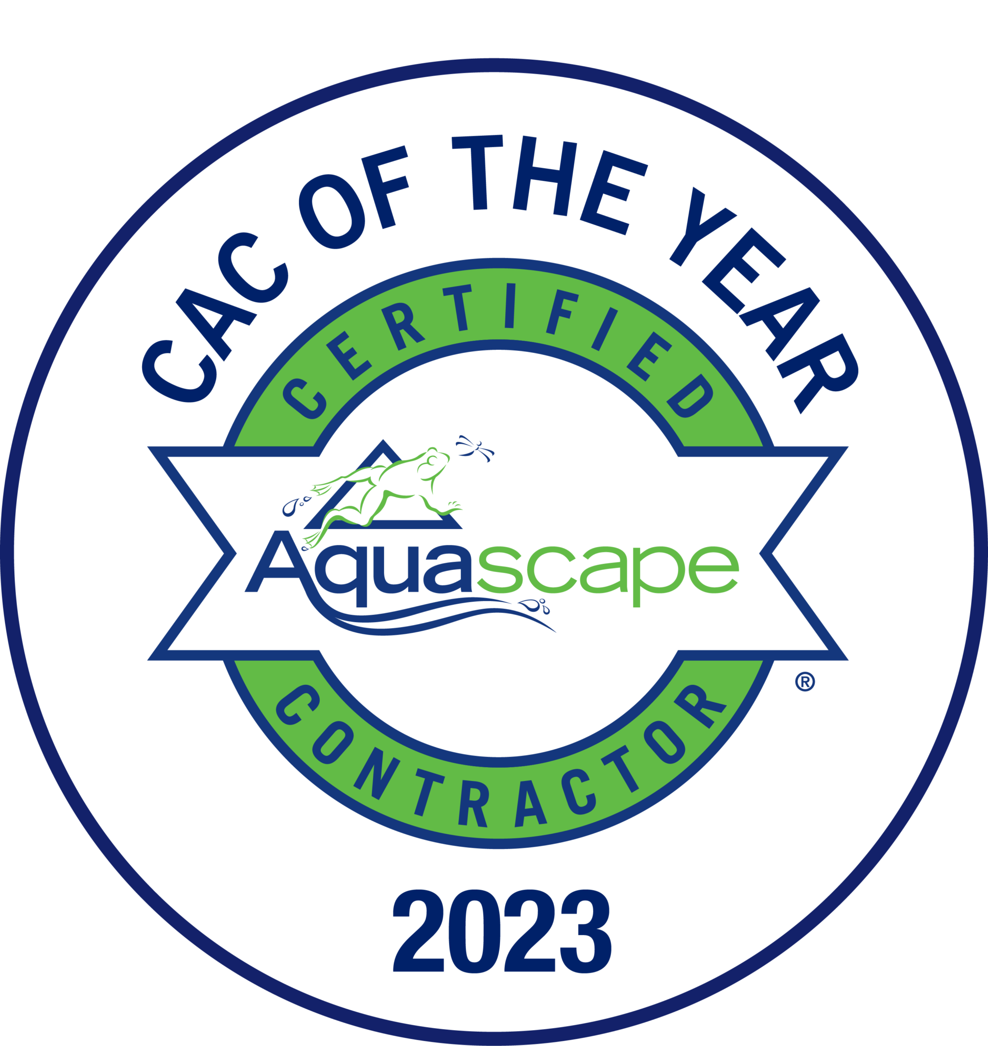 Certified Aquascape Contractor award
