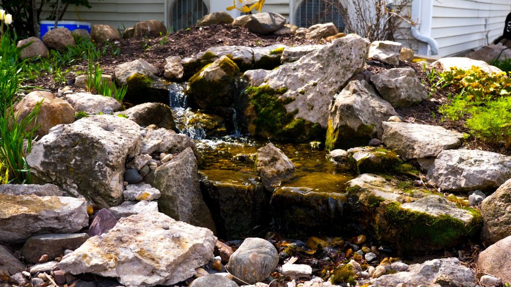Designing a Pondless Waterfall for a Small Yard