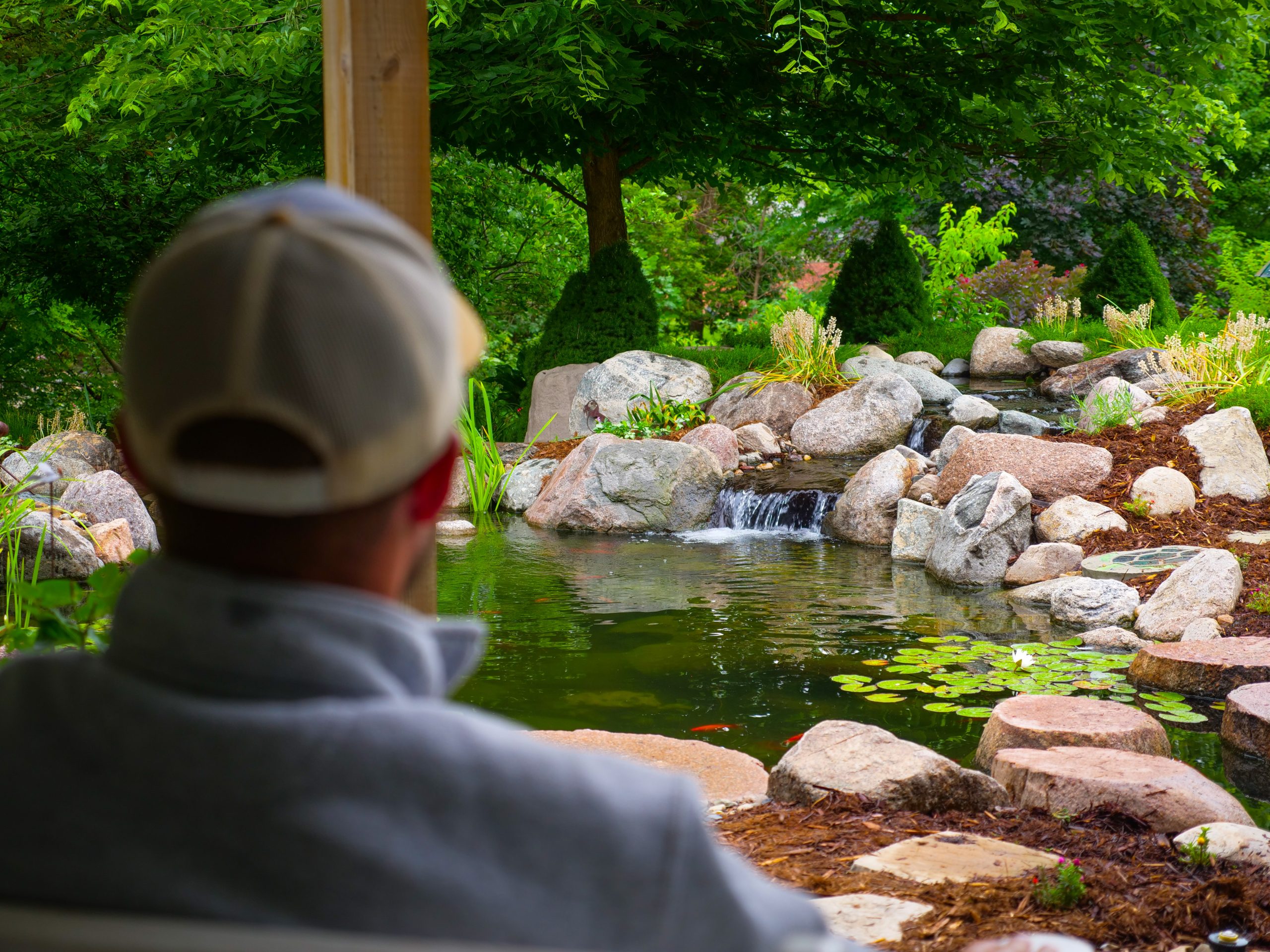Water Garden Tour July